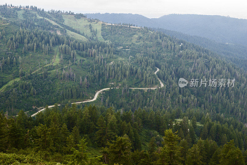 爱达荷州的Windy road